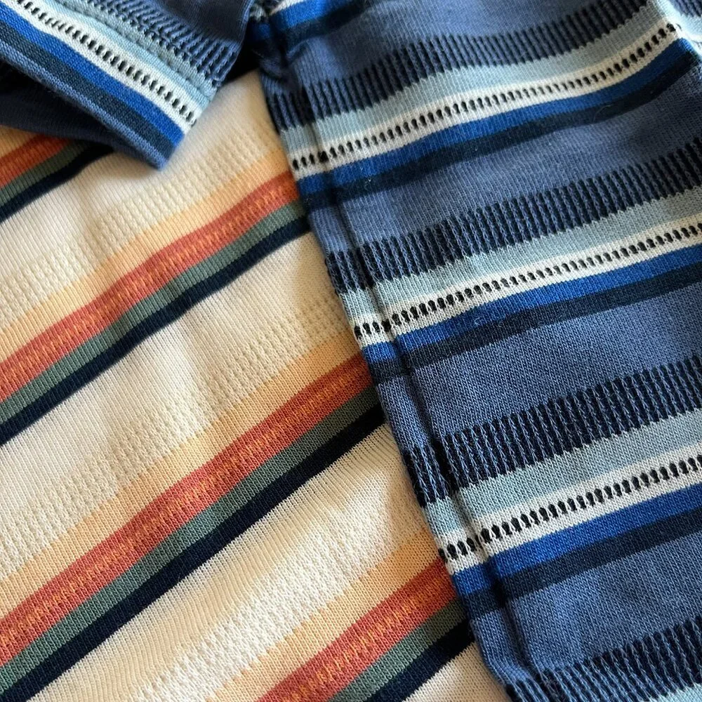 Old Navy striped pocket tees M 8 NWT